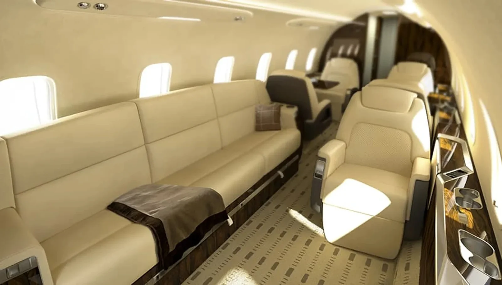 Challenger 350 cabin reference