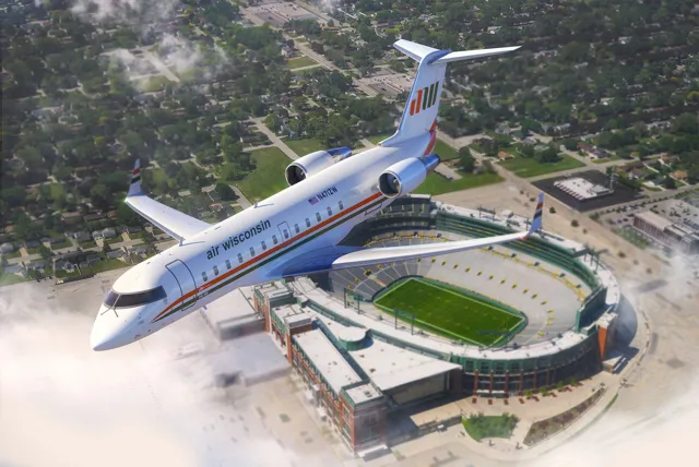 Bombardier CRJ-200 exterior