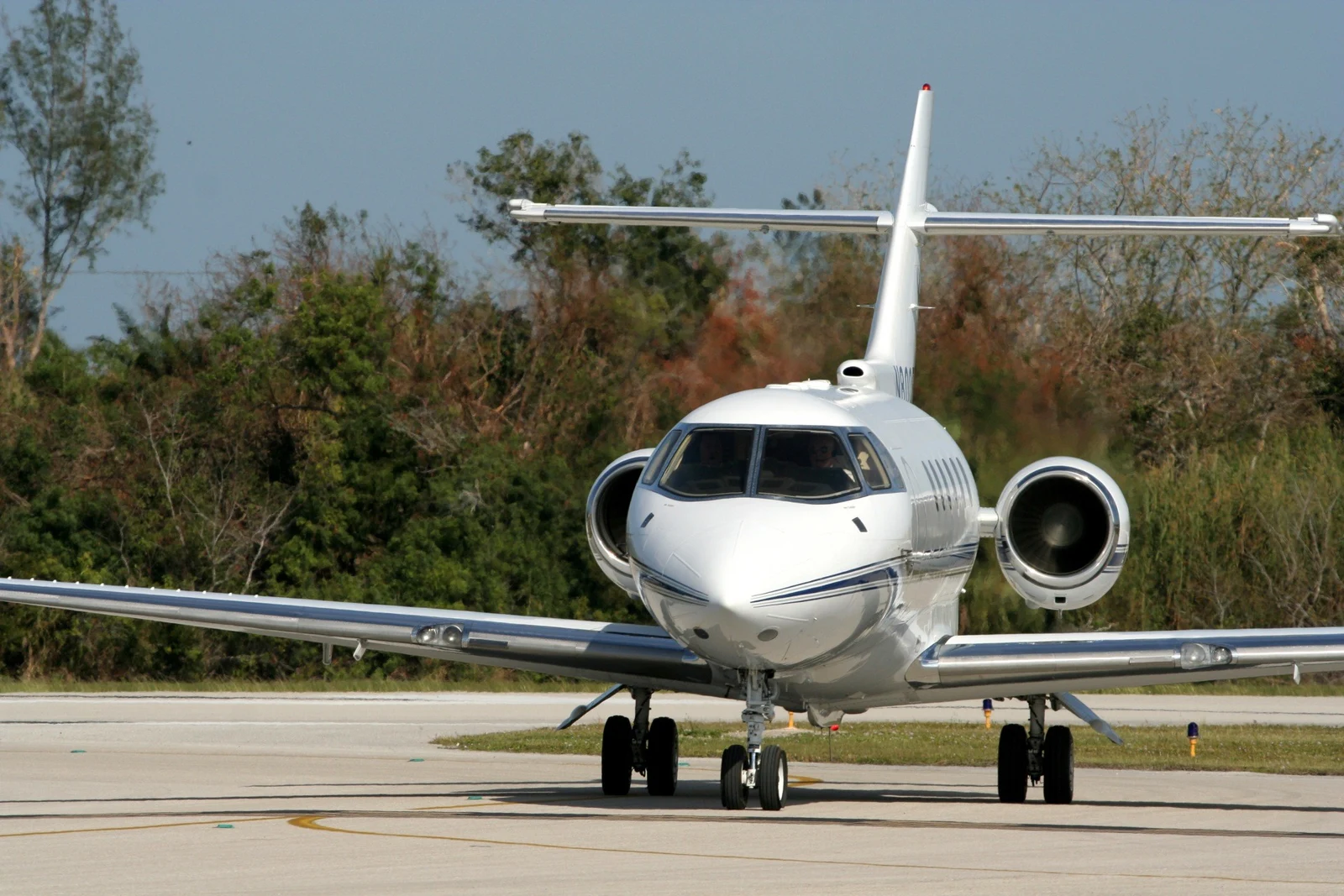 Learjet 85 development aircraft