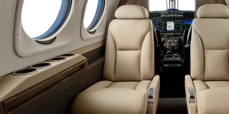 Beech BE90 King Air · Interior reference