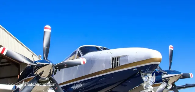 King Air B100 exterior