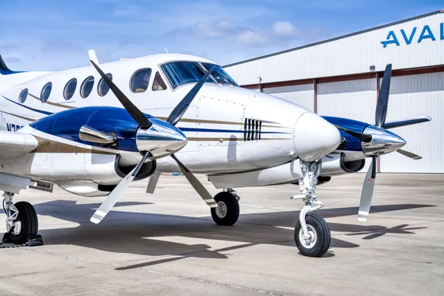 King Air C90 exterior