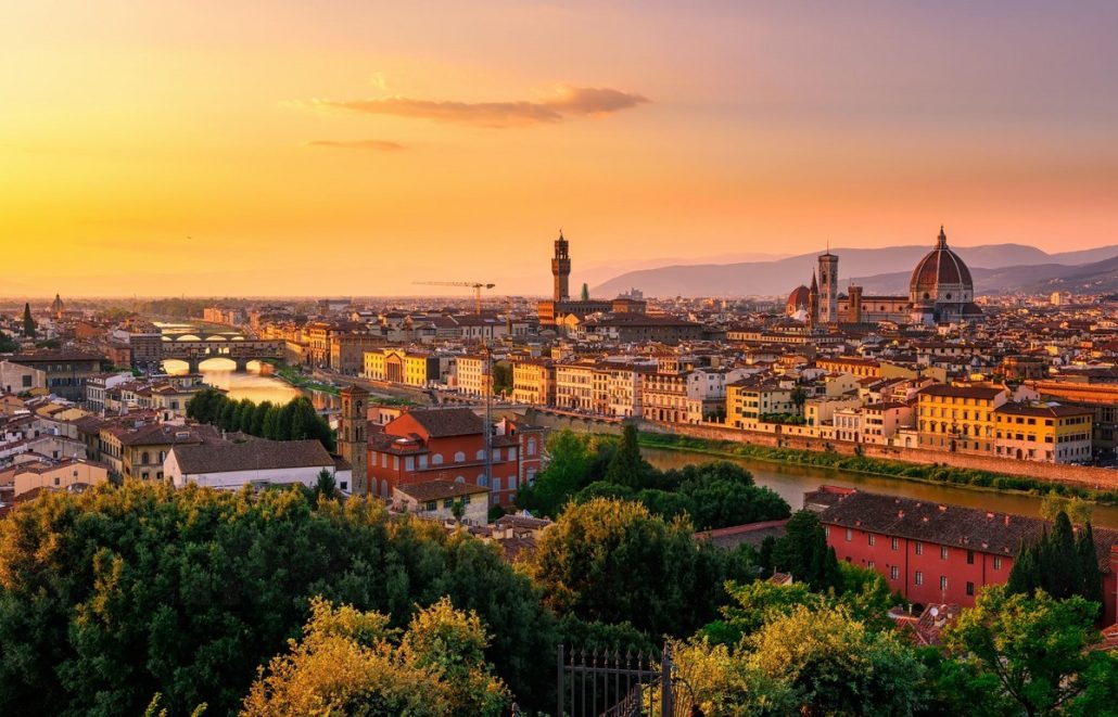 Tuscany Private Jet Charter View
