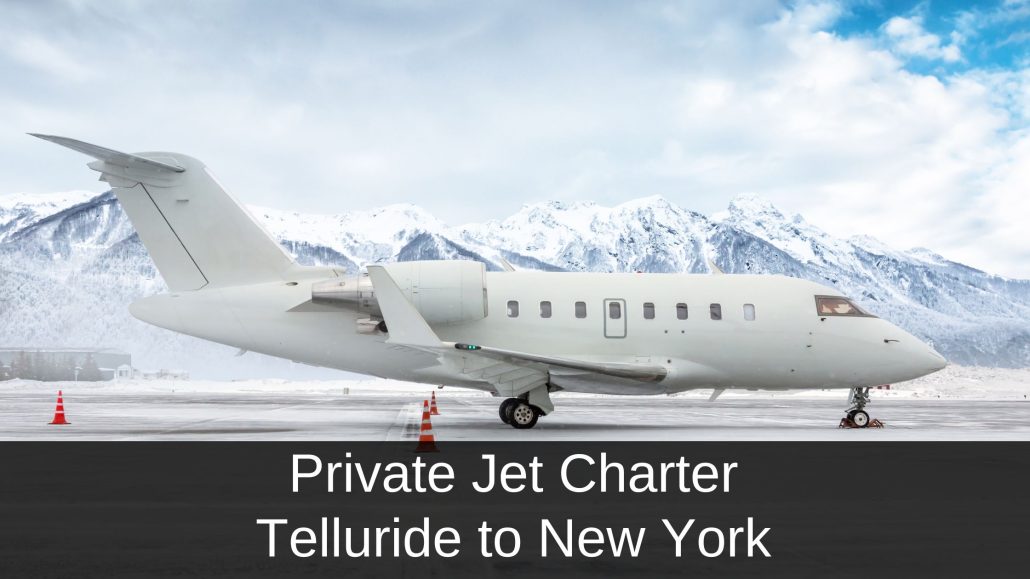 Private Jet Telluride to New York on the ground
