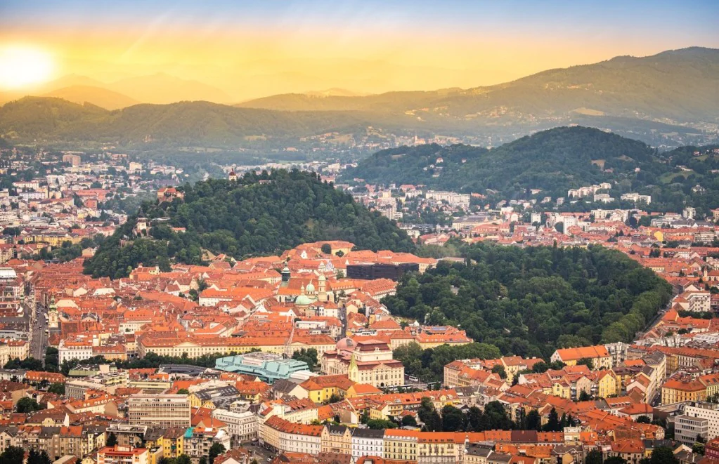 Graz Private Jet Charter View
